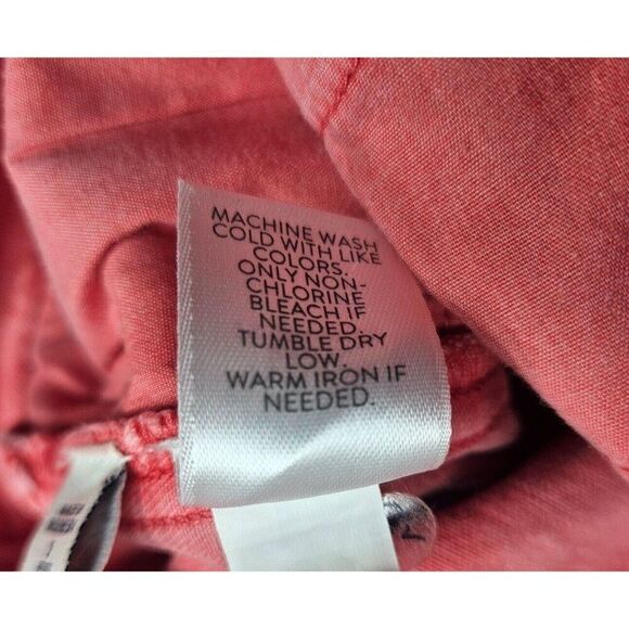 J. Jill Womens Size 2 Petite Pockets Authentic Fit Slim Ankle Pink Denim Jeans - Picture 8 of 13